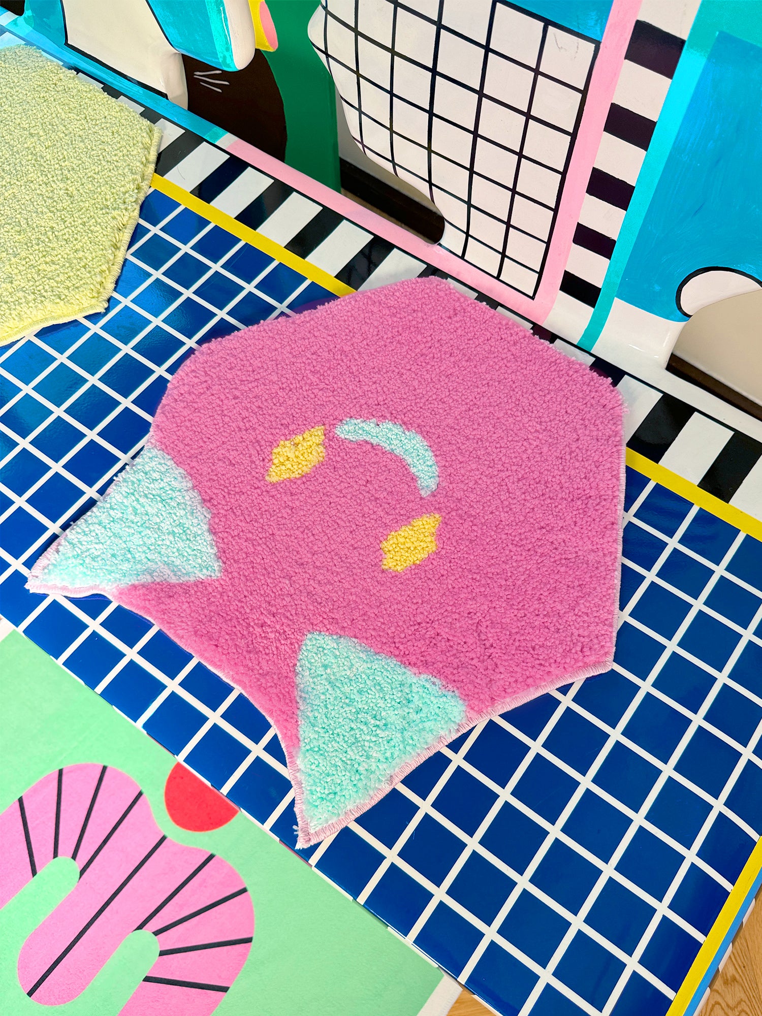 Hexscape - Meow Party - Hot Pink