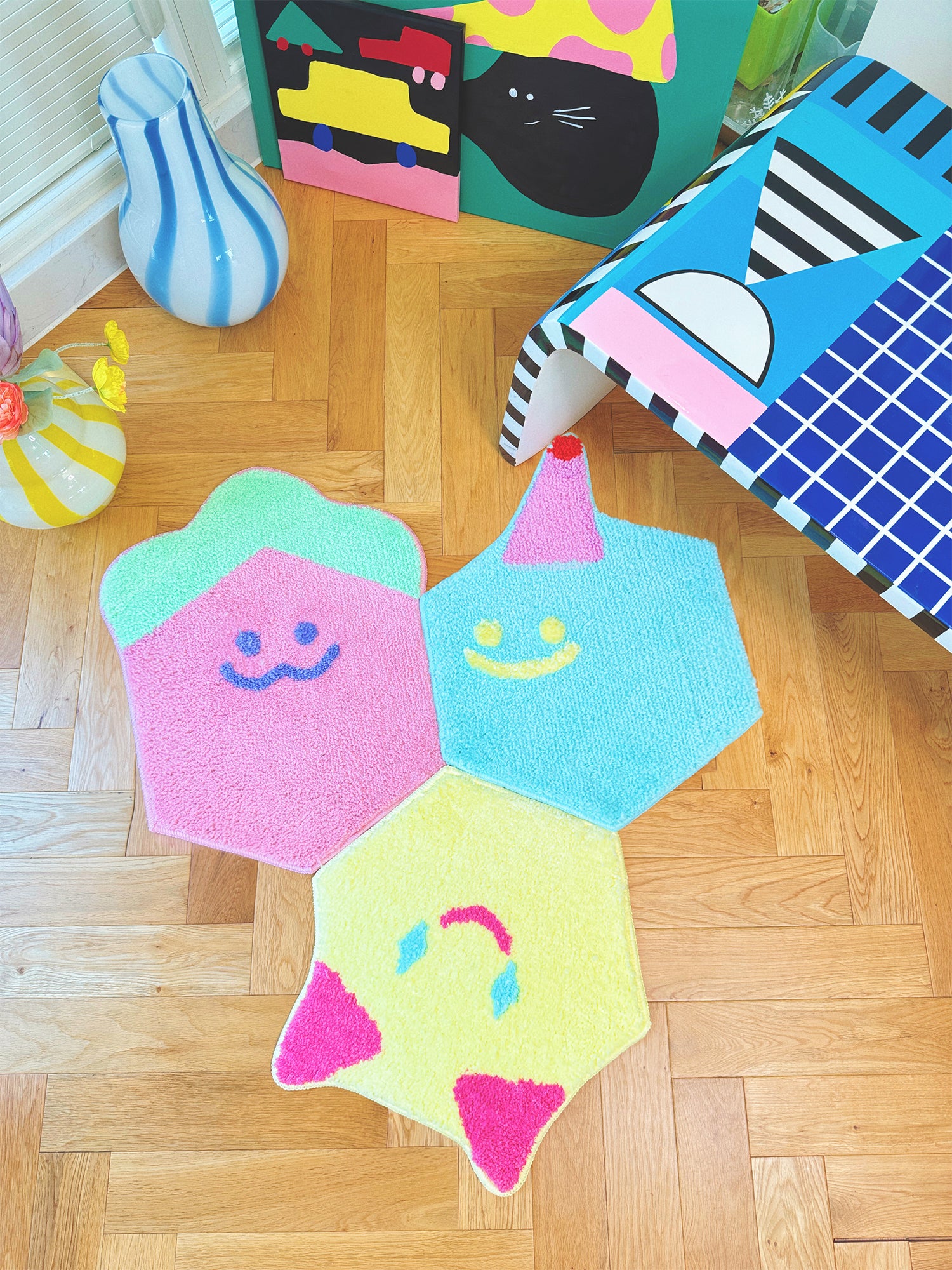 Hexscape - Broccoli Guardian - Candy Pink