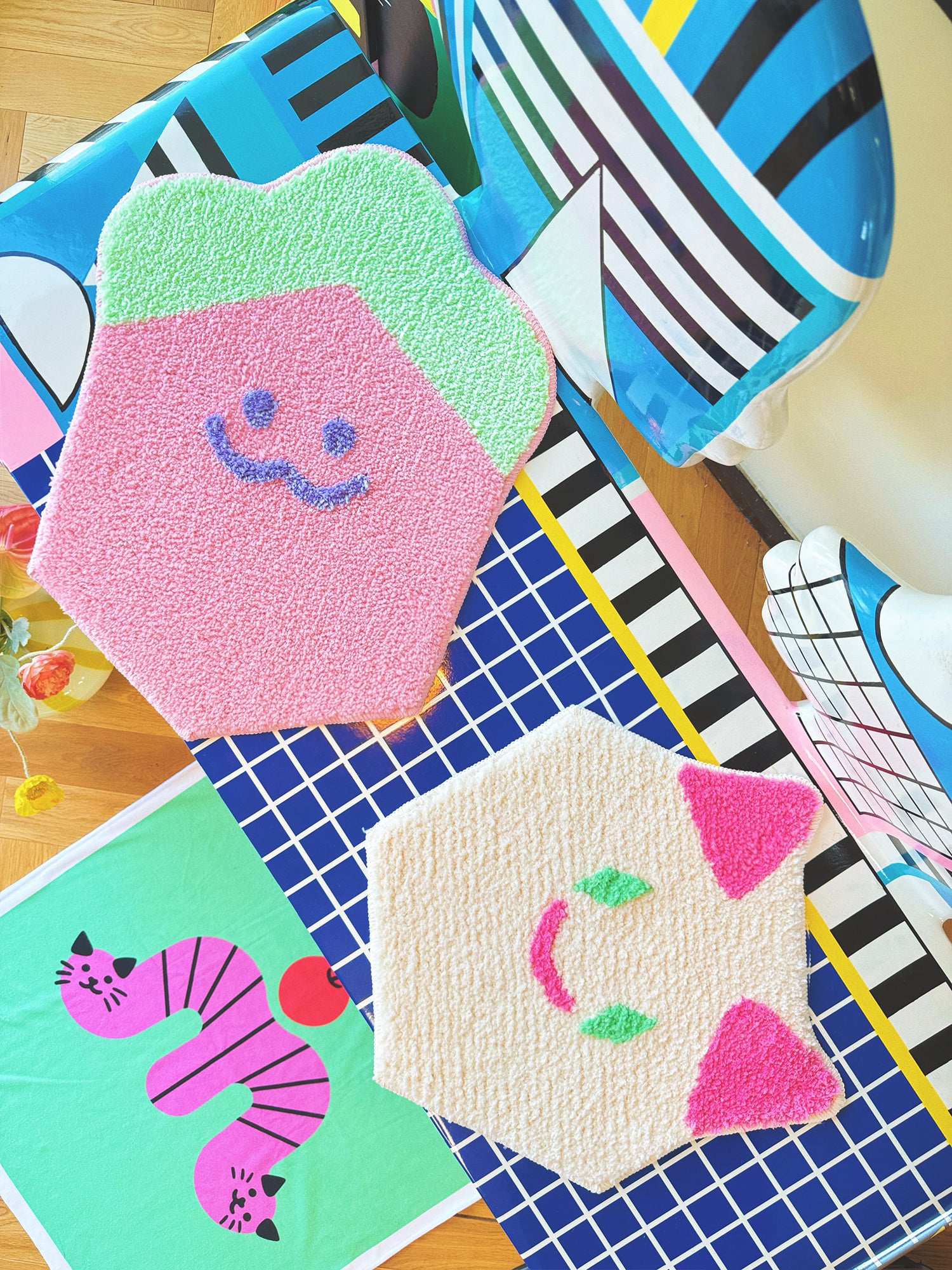 Hexscape - Broccoli Guardian - Candy Pink